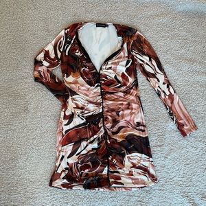 PrettyLittleThing Long Sleeve Dress